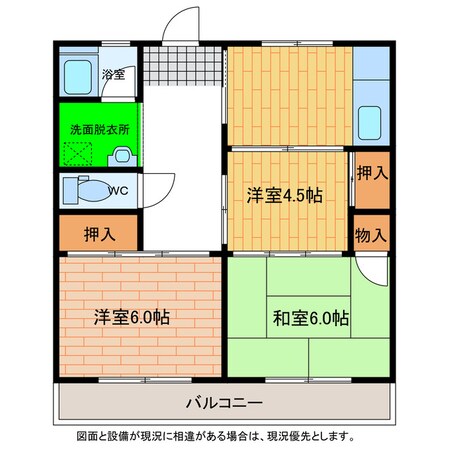 昭和マンションの物件間取画像